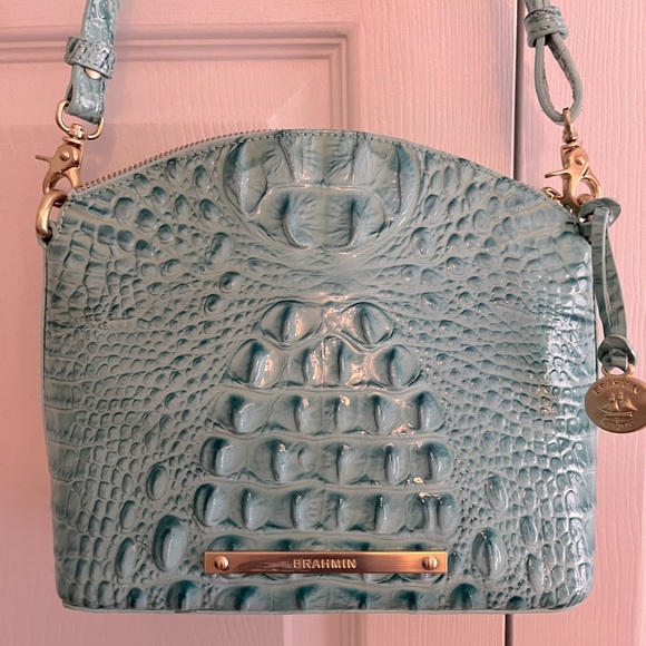 Brahmin Bags Sold Brahmin Mini Duxbury Seafoam Crossbody Bag Poshmark